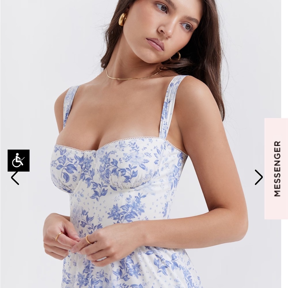 NWT House of CB Elia dress. Sold out online and not being restocked!